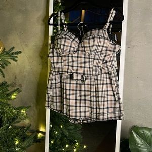 🌙CUTE SKORT & CROP SET! 🌸 PERFECT FOR BRUNCH ✨